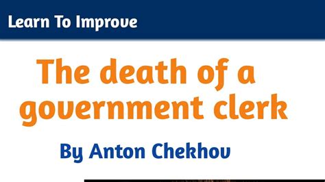 the death of a government clerk|Iba pa.